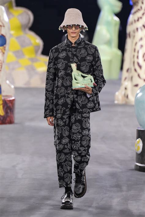 Dior Men’s Spring 2025: Artist Hylton Nel Is the Cat’s Meow 